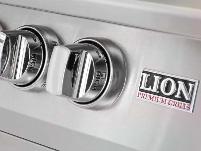 Lion 40-Inch Stainless Steel Free Standing Grill - L90000