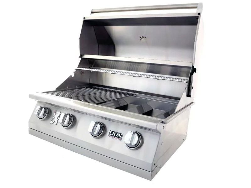 Lion 32-Inch Stainless Steel Free Standing Grill - L60000