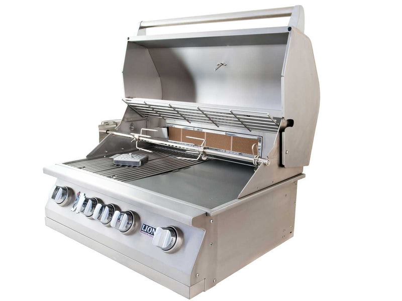 Lion 32-Inch Stainless Steel Built-In Grill - L75000
