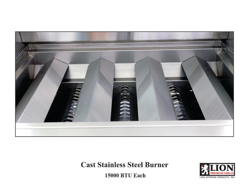 Lion 32-Inch Stainless Steel Built-In Grill - L60000
