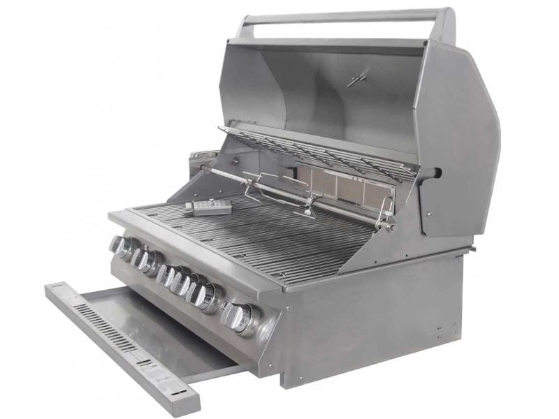 Lion 40-Inch Stainless Steel Built-In Grill - L90000
