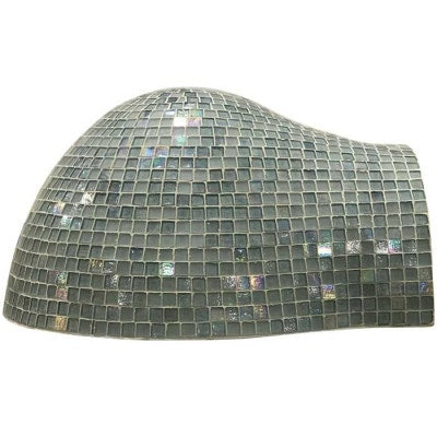 HPC Villa Built-In Hybrid Gas/Wood Fueled Mosaic Tile Pizza Oven