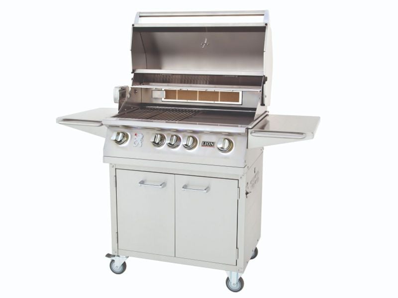 Lion 32-Inch Stainless Steel Free Standing Grill - L75000